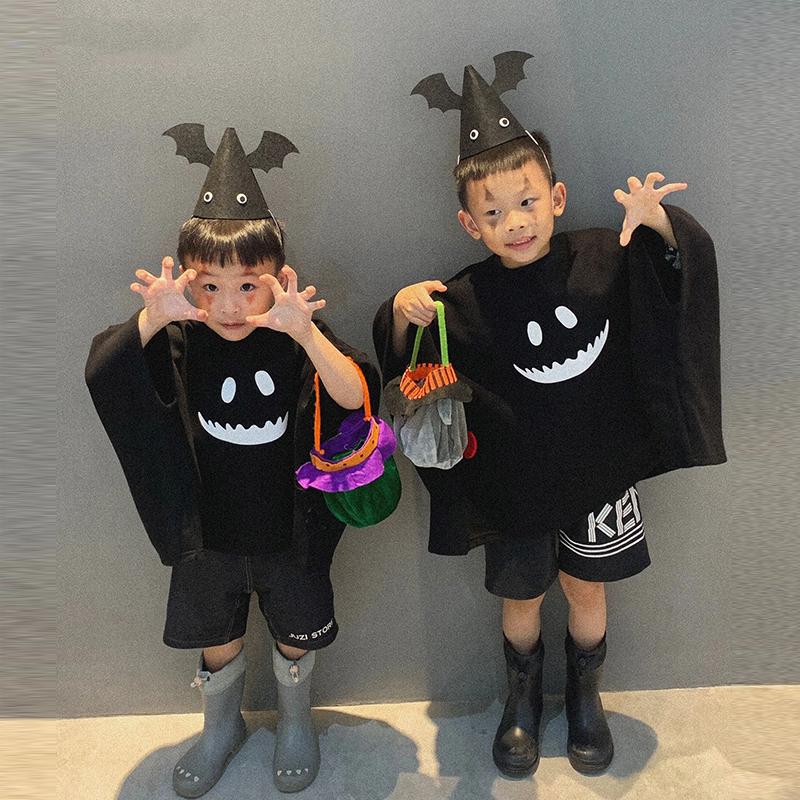 ハロウィン 子供 衣装 お化け tシャツ 着ぐるみ ポンチョ おばけ 帽子