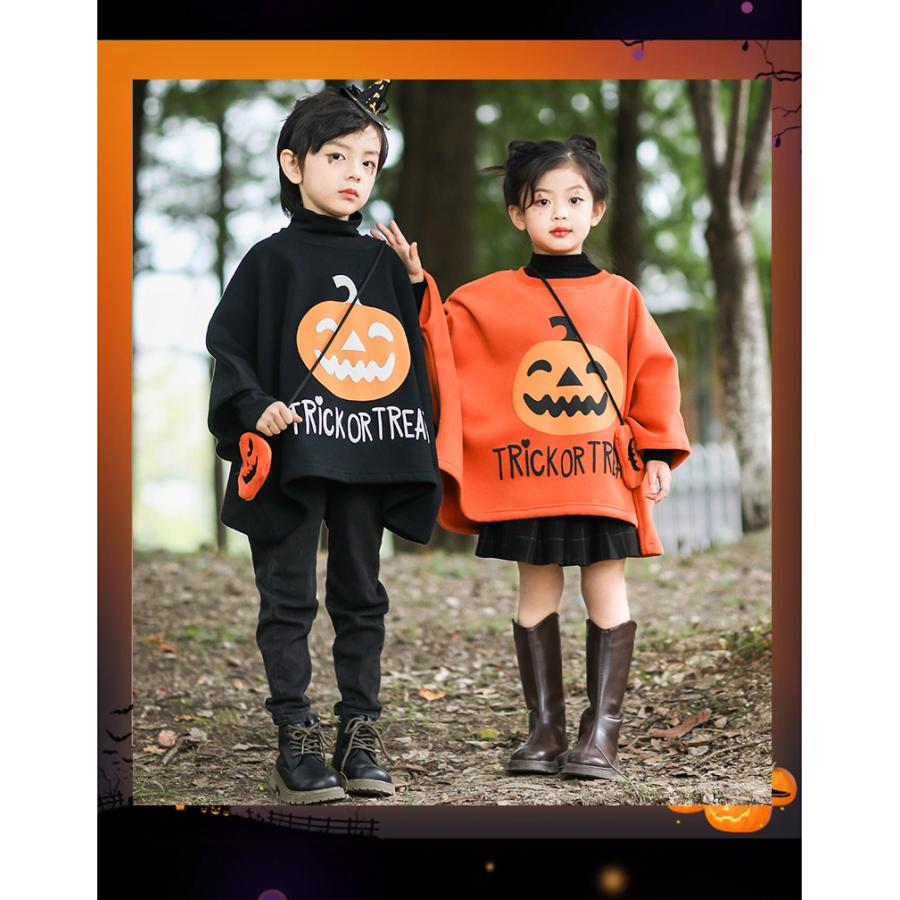 ハロウィン 子供 おばけ tシャツ 着ぐるみ 衣装 ポンチョ 長袖 Tシャツ