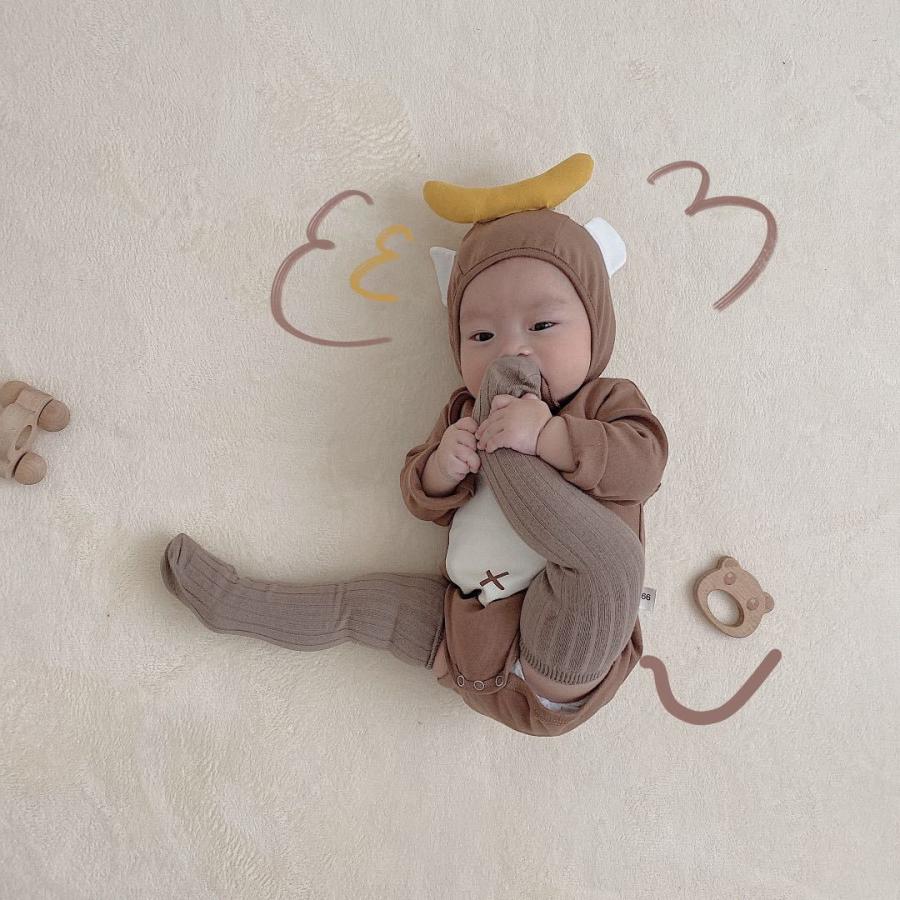 Disney baby ピノキオロンパース 12-18M コスプレ　ハロウィン ハロウィン モンキー ベビー 着ぐるみ ロンパース コスプレ 仮装