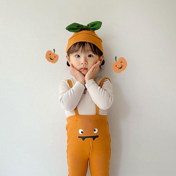 ハロウィン ベビー コウモリ レギンス 2点セット 幽霊 おばけ