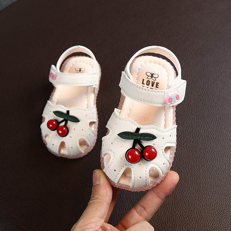 ベビー サンダル 女の子 さくらんぼ 赤ちゃん サンダル 子供靴 サンダル キッズ 足を保護 脱ぎ履きがしやすい ファーストシューズ 靴 柔らかい 夏用 12cm 18cm Kids0510 Y Cute 通販 Yahoo ショッピング