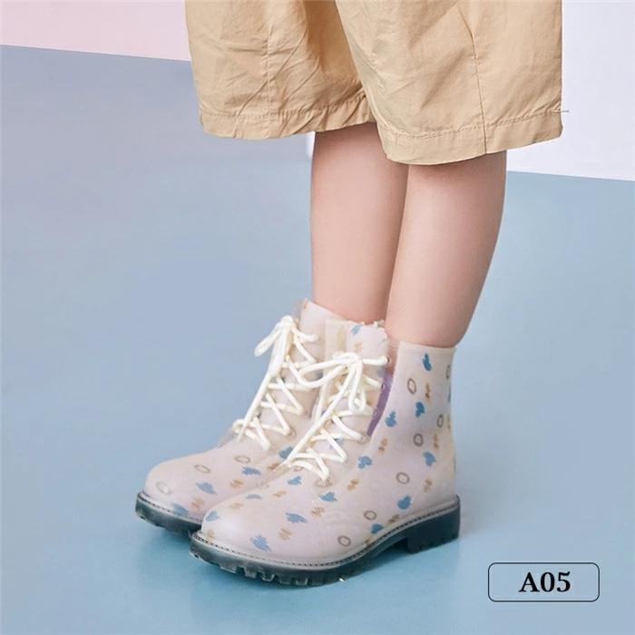 レインブーツ キッズ おしゃれ 編み上げ レースアップ ショートブーツ 子供 女の子 男の子 雨靴 レインシューズ 長靴 子供用 ジュニア かわいい 入園 入学 梅雨 Kids Y Cute 通販 Yahoo ショッピング