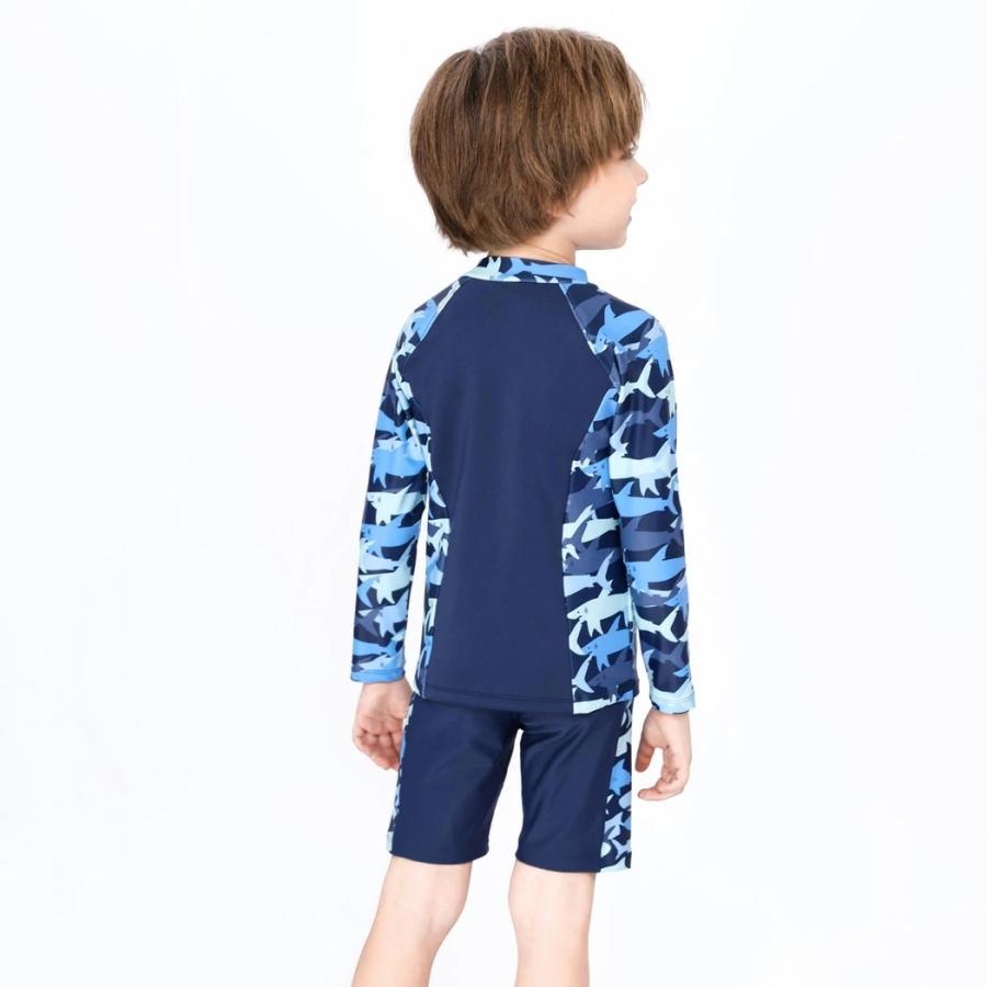 キッズ 水着 男の子 ラッシュガード パンツ 帽子付き 3点セット 夏 海 プール 前開き ショートパンツ 短パン 膝上丈 サメ パイナップル ベビー 小学生紫外線対策 Kids Y Cute 通販 Yahoo ショッピング