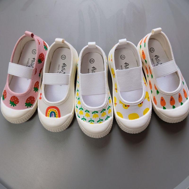 女の子 上履き 上靴 子供 キッズシューズ キャンバス生地 子ども靴 可愛い ベビー キッズ ジュニア シンプル 運動靴 通学 通園 幼稚園 保育園 小学校 スニーカー Kids Y Cute 通販 Yahoo ショッピング