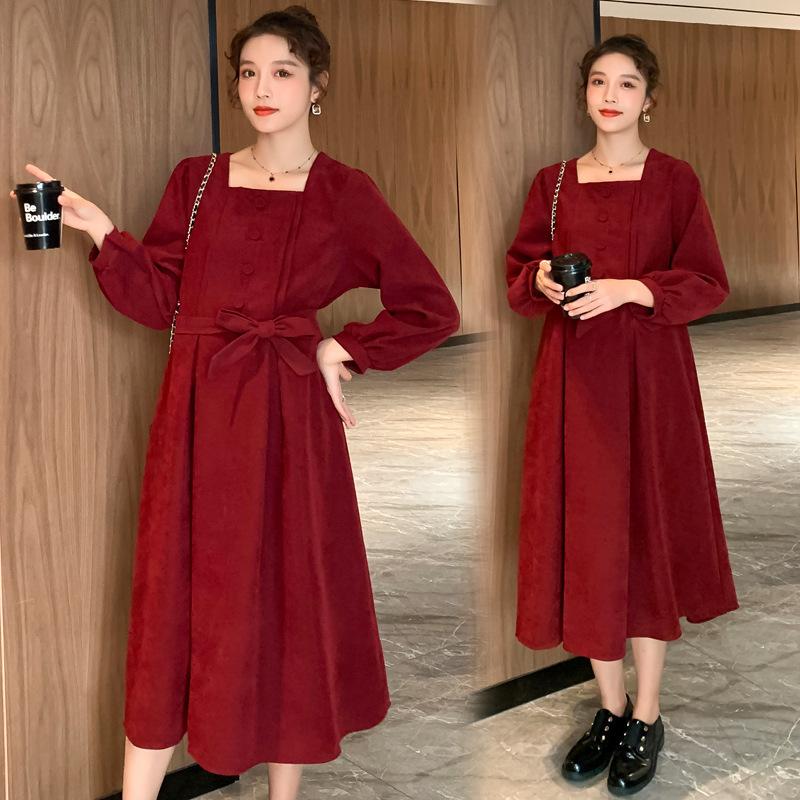 マタニティ ワンピース 産前産後もok 綺麗なシルエット 妊婦服 妊婦用 ロング マキシ丈 マタニティウェア 長袖 柔らかい 着痩せ お呼ばれ 入学式 卒園式 ママ Lady Y Cute 通販 Yahoo ショッピング