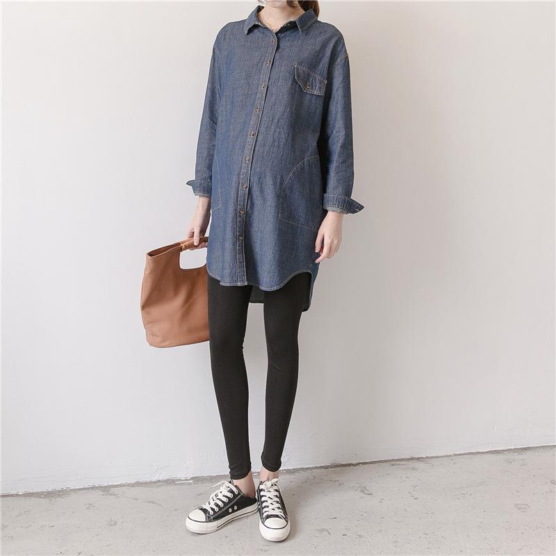 授乳服 マタニティ デニムロングワンピース ワンピ マタニティ ワンピース デニムワンピ 長袖 秋 春 前開き シャツワンピ シャツワンピース ロング ワンピース Lady Y Cute 通販 Yahoo ショッピング