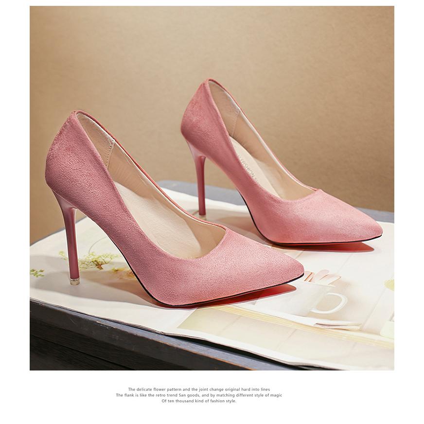 パンプス レッドソール ヒール10cm ピンヒール スエード ヒール7センチ