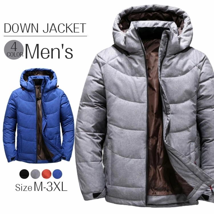 ダウンジャケット メンズ 軽量 ダウンジャケット 冬服 メンズ アウター 大きいサイズ ハイネック 防寒 代30代40代50代 紳士 男性 秋 冬 あったか ダウンコート Mf1134 Y Cute 通販 Yahoo ショッピング
