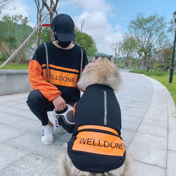 犬とお揃いの服 飼い主とお揃い服 犬 ペアルック ペットとお揃い 秋冬服厚手トレーナー 飼い主お揃い ドッグウェア 犬 猫とオーナーがペアルック出来る Pet175 Y Cute 通販 Yahoo ショッピング