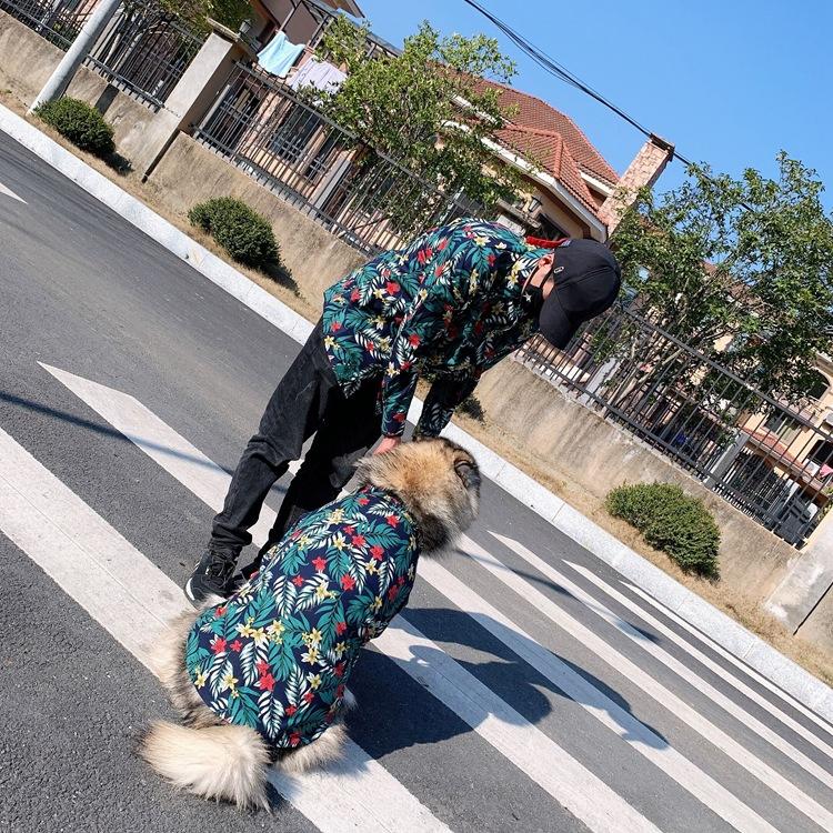 親子コーデ 犬とお揃いコーデ 犬 ペアルック アロハシャツ ハワイ風 花柄シャツ リゾート 小型犬 中型犬 大型犬 ペットとお揃いの服 飼い主 犬 服 犬 猫オーナー Pet Y Cute 通販 Yahoo ショッピング