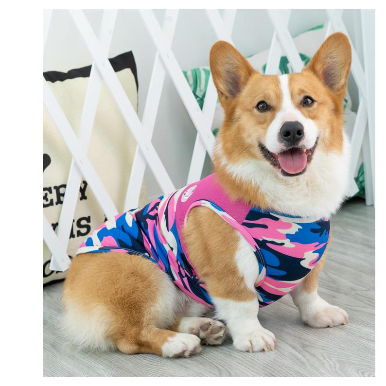 犬服 シャツ 大型犬 夏 クール 迷彩 ひんやり メッシュ クールベスト