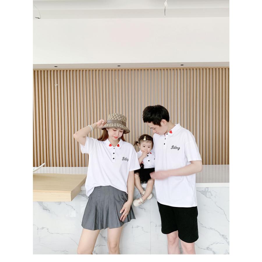 親子ペアルック ベビー 親子お揃い ハート Tシャツ ワンピース ベビーロンパース カバーオール パパ ママ おそろい 親子コーデ 家族 ギフト プレゼント Qz Y Cute 通販 Yahoo ショッピング