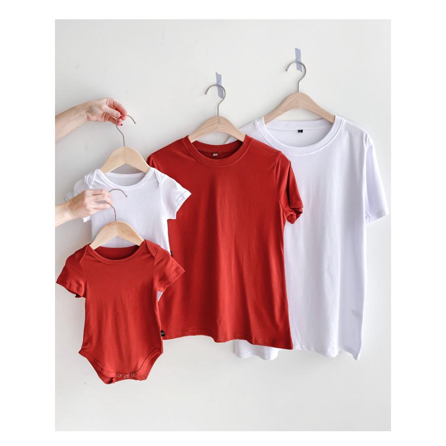 親子ペアルック ベビー 無地半袖tシャツ 家族服 トップス 親子お揃い 親子服 親子ペア カップル お揃い 夫婦 ペア 親子服 お兄弟 姉妹 メンズ レディース ベビー Qz Y Cute 通販 Yahoo ショッピング