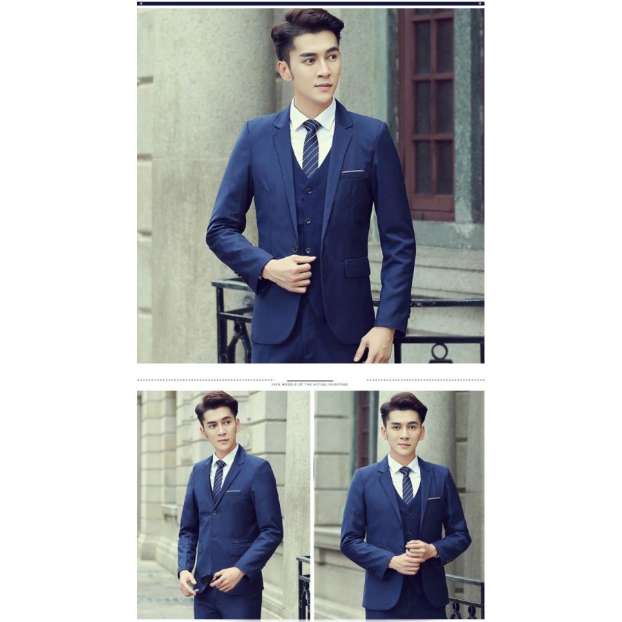 スリピース スーツ メンズ メンズ スリム ビジネス スーツ 一つボタン 二つボタン オシャレ おしゃれ 洗える 3ピーススーツ 3点セット 紳士服 結婚式s 5xl Suit Y Cute 通販 Yahoo ショッピング