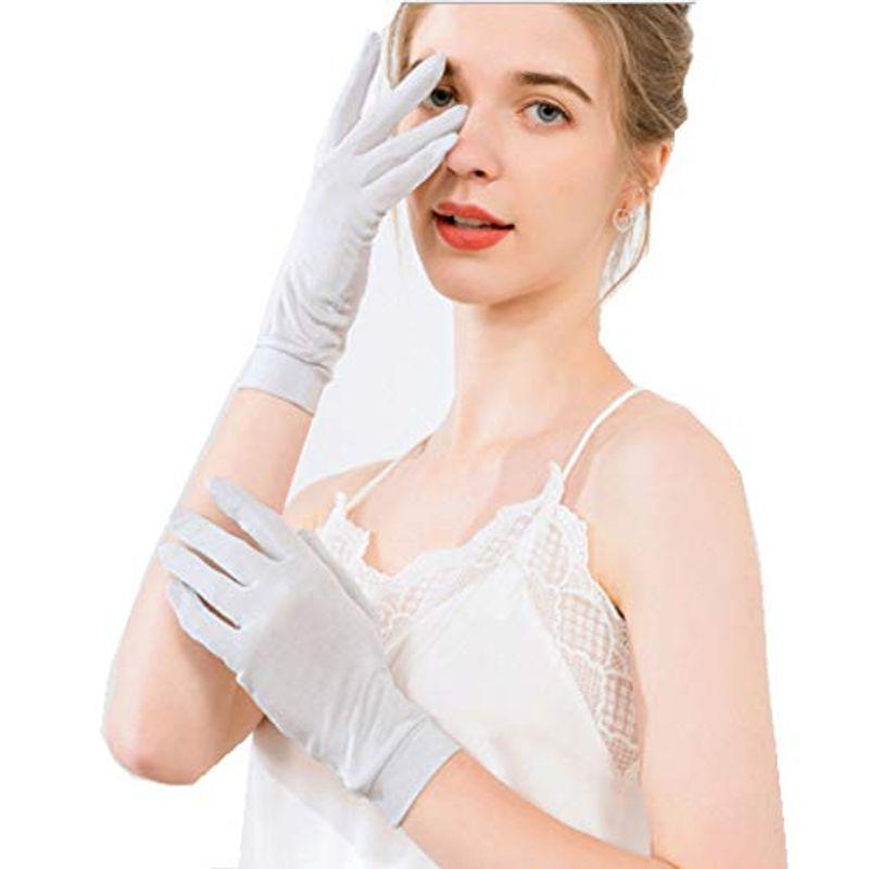 BERUKO 手袋 Silk 天然素材 シルク100％ レディース 絹の手袋 紫外線 