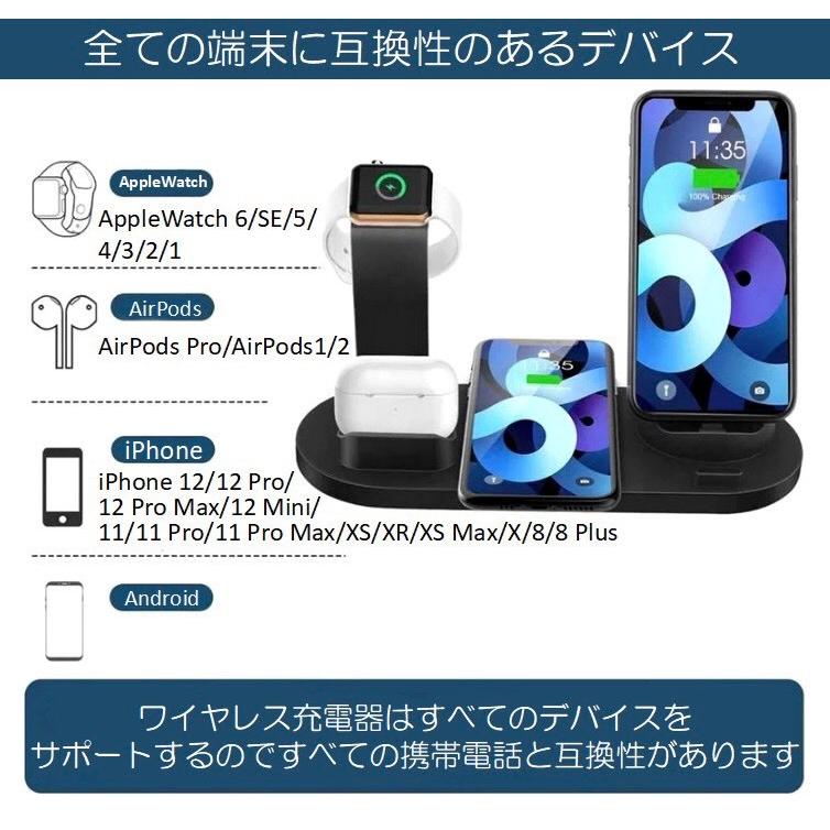 ワイヤレス充電器 Iphone おしゃれ おすすめ かわいい Android スタンド Apple Watch Airpods Qi Charging Ydem Store 通販 Yahoo ショッピング