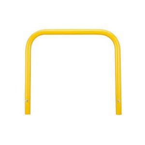 YB6L20-K カネソウ(KANESO) 車止め アーチ型 スチール製 焼付塗装 固定式