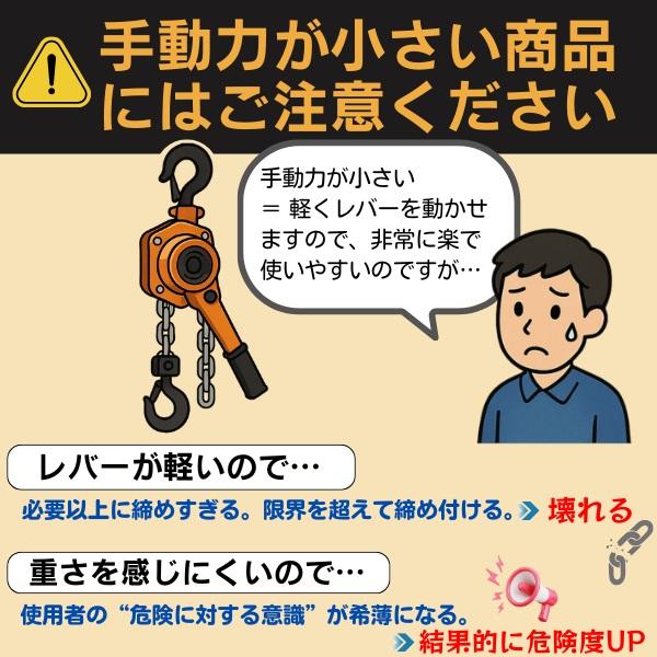 4台 レバーホイスト 1.6t レバーブロック ヒッパラー チェーンブロック