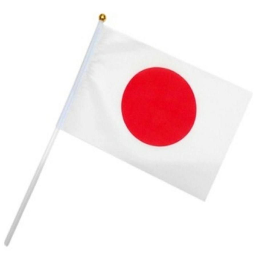 ミニ 国旗 10本セット オリンピック 応援 祝い 祝日 日の丸 | 