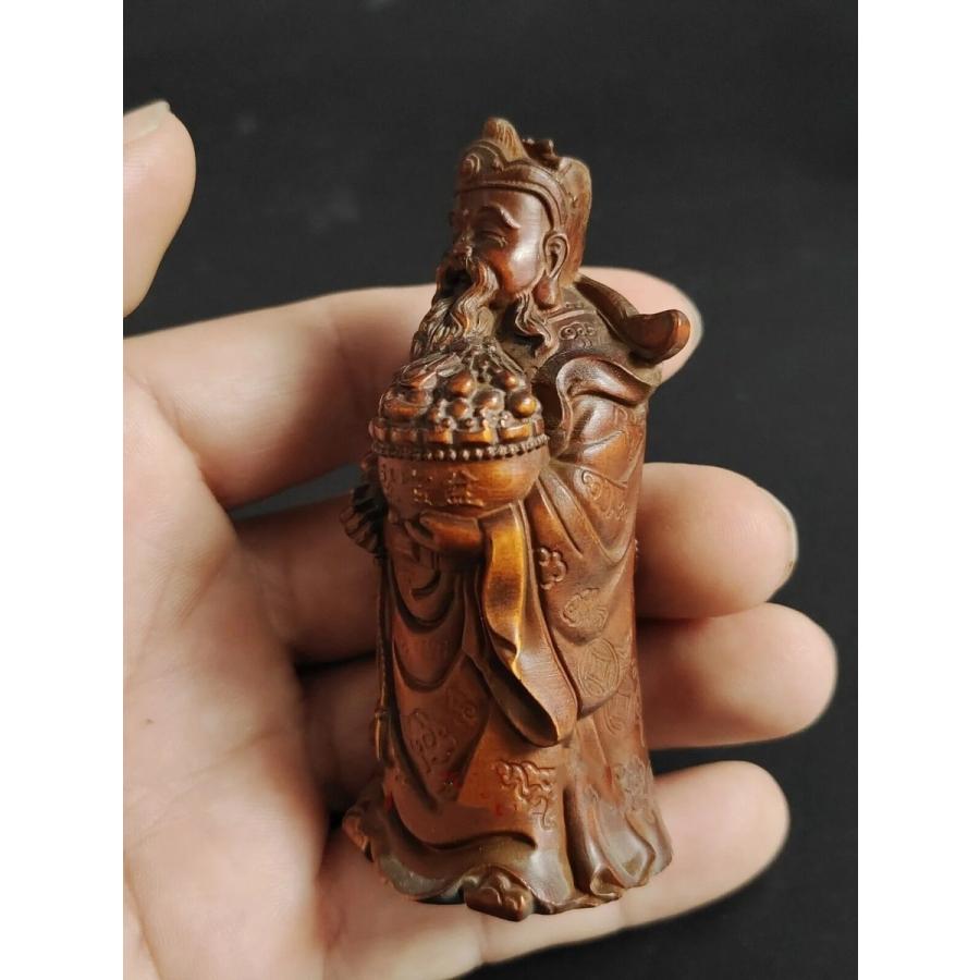 仏像 置物 木製 黄楊 手彫り 仏教 祈り 瞑想 インテリア 和風 古風