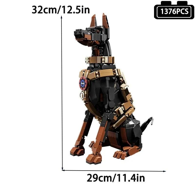 約1376ピース 機械式ドッグロボット モデルキット 【Mechanical Dog