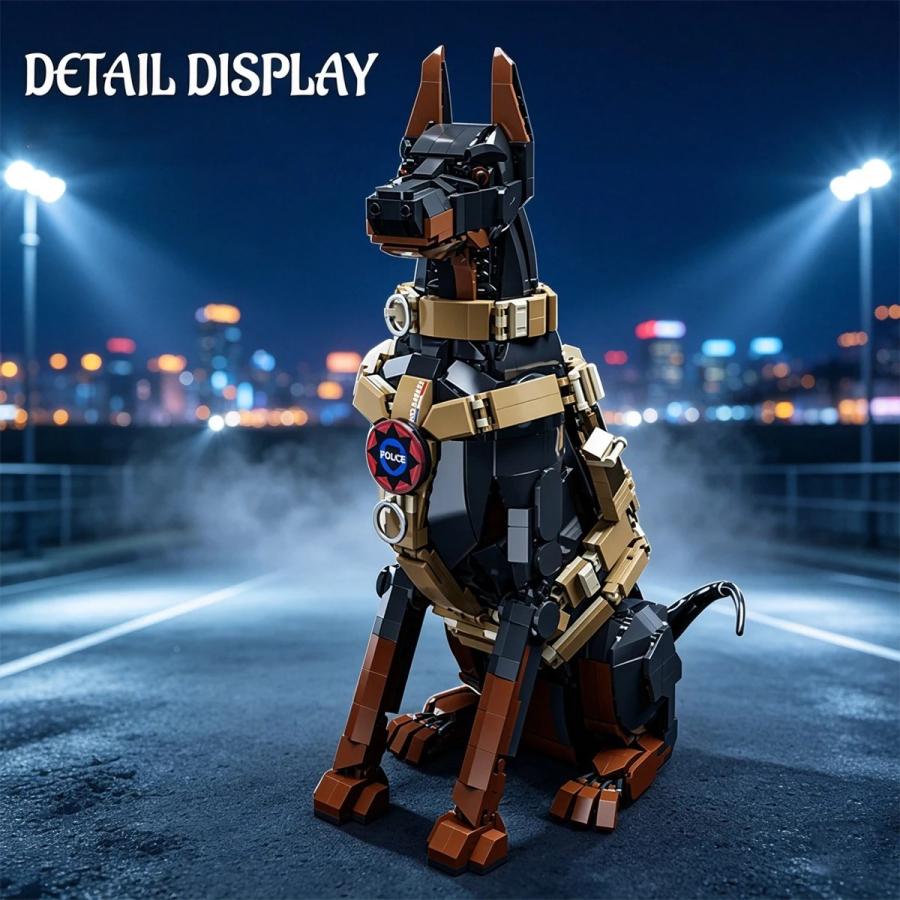 3F 【希少・デッドストック】トミー DOG.COM 限定プラチナ 動作未確認 約1376ピース 機械式ドッグロボット モデルキット 【Mechanical Dog