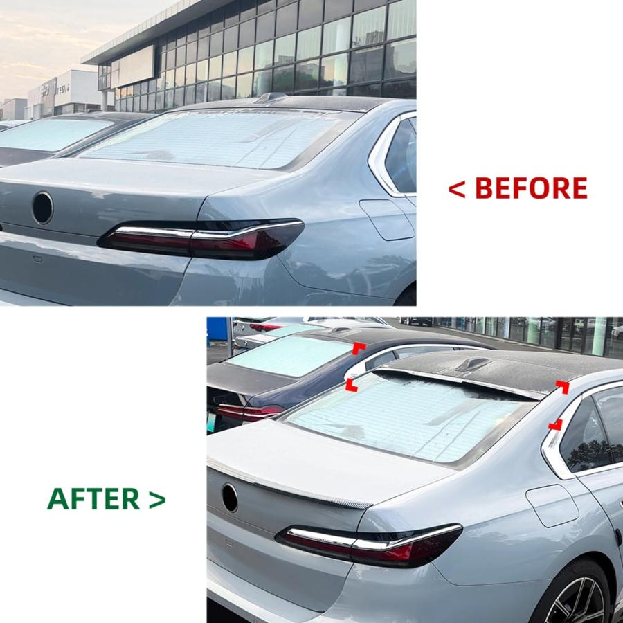 BMW 7シリーズ i7 G70 G73 2023-2025用 リアルーフスポイラー ABS