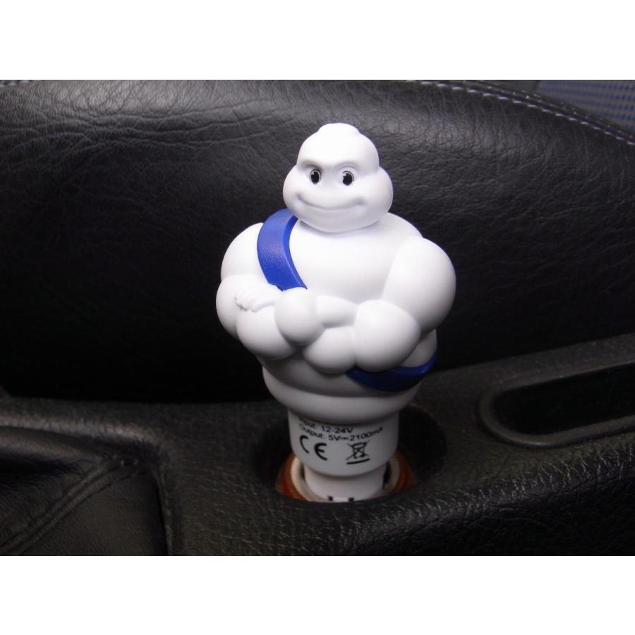 ミシュラン ビバンダム グッズ 12v/24v対応シガーソケット USB 2連