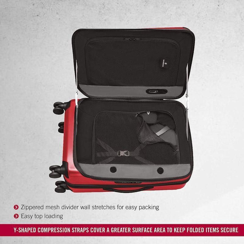 国産品国産品ビクトリノックス 公式 正規品 スーツケース スペクトラ2.0 ミディアム エクスパンダブル 62L 69 Cm 4.69kg RED  スーツケース、キャリーバッグ