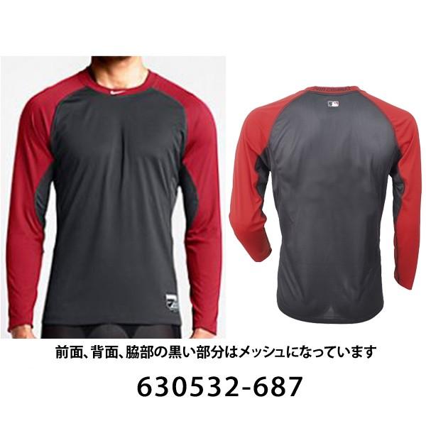 NIKE ナイキ コア ラグラン スリーブ メンズ 長袖 アンダーシャツ ウェア Core raglan sleeves L/S 1.5 630532｜yellow｜03