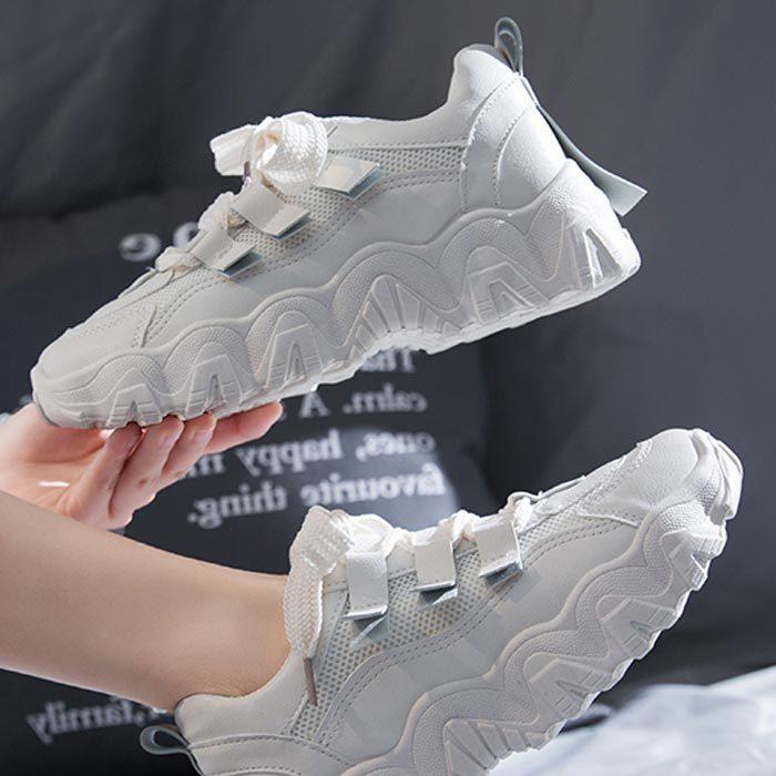 厚底 スニーカー レディース 韓国 ダッドスニーカー 軽量 おしゃれ かわいい 人気 おすすめ シューズ 靴 22 5cm 24 5cm Bm1040 Bm1040 Yellow 通販 Yahoo ショッピング