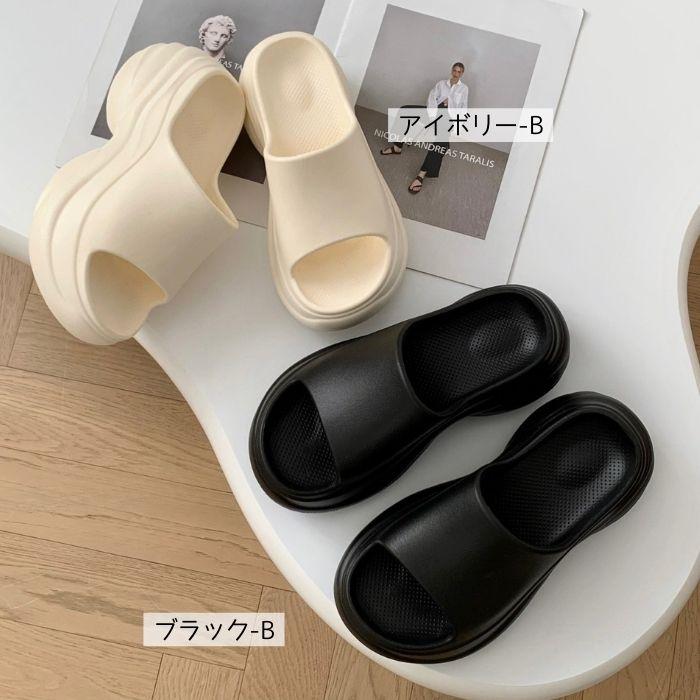 1876円!クーポンで!]サンダル クロッグサンダル レディース 厚底 サボ
