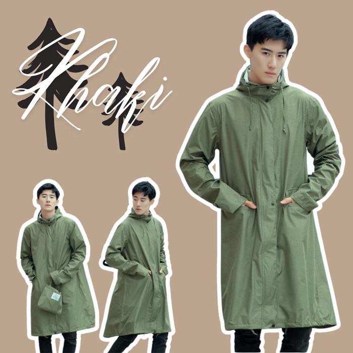 全品15%オフCP!24H限定]レインコート 男女兼用 収納袋付き ポンチョ