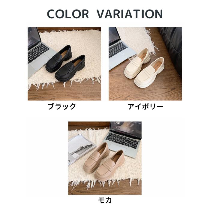 レイン ローファー レディース 防水 レザータッチ レインシューズ