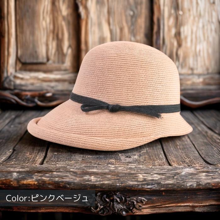 1494円!クーポンで!]麦わらハット 帽子 麦わら帽子 レディース
