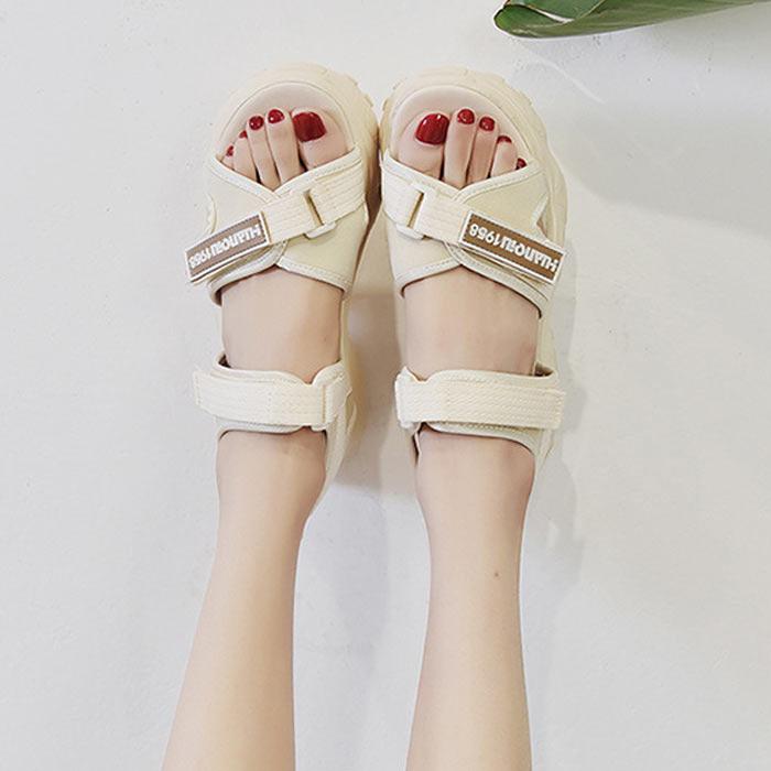 サンダル レディース 厚底 スポーツサンダル 美脚 軽量 歩きやすい 40