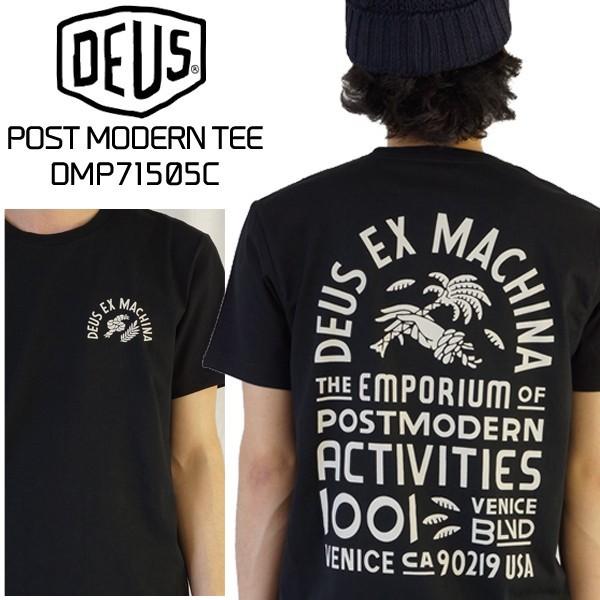DEUS EX MACHINA(デウス エクス マキナ) POST MODERN TEE DMP71505C 2017SS 半袖 Tシャツ （単品購入に限りメール便発送）【deu30】｜yellow