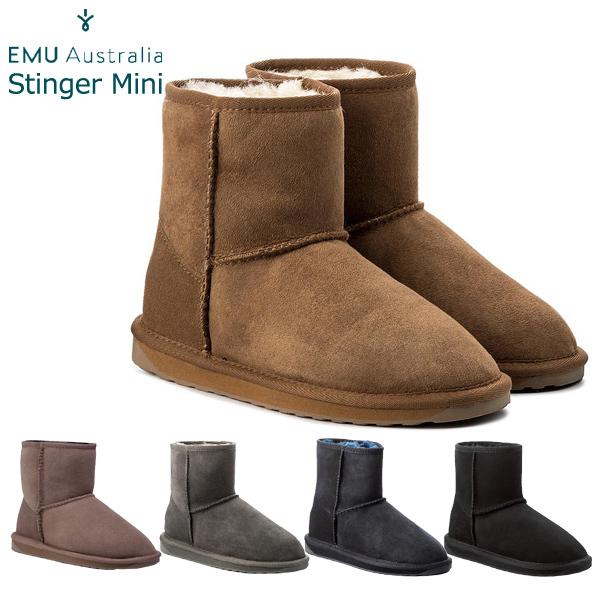 エミュー ブーツ EMU スティンガー ミニ Stinger mini ムートンブーツ スノーブーツ レディース 撥水 emu 2020