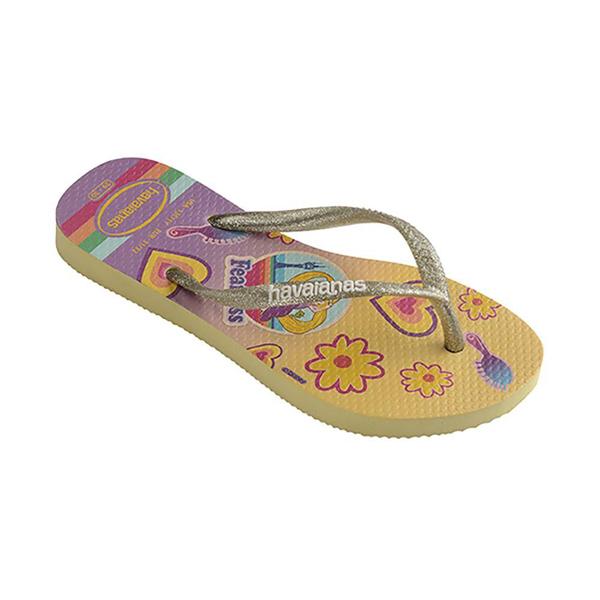 ハワイアナス キッズ レディース ビーチサンダル ディズニー プリンセス Havaianas Kids Slim Princess Hav131 ゆうパケット送料無料 郵3 Hav131 Yellow 通販 Yahoo ショッピング