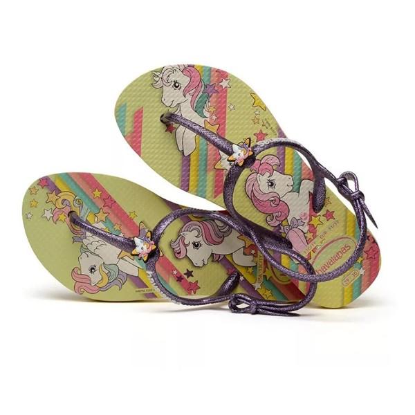 [SALE：1870⇒1000円]ハワイアナス キッズ ビーチサンダル こども havaianas ^KIDS FREEDOM SLIM MY LITTLE PONY【hav150】^(ゆうパケット送料無料)[郵3]｜yellow｜04