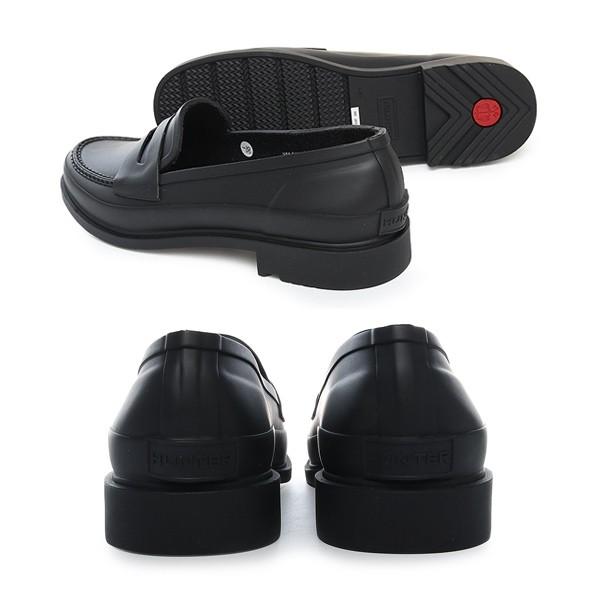 HUNTER（ハンター） レインシューズ 靴 ローファー レディース 防水