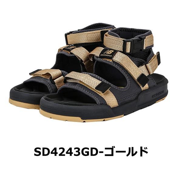 ニューバランス サンダル メンズ ストラップサンダル レディース スポーツサンダル Newbalance Sd4243gd Sd4243bl New147 New147 Yellow 通販 Yahoo ショッピング
