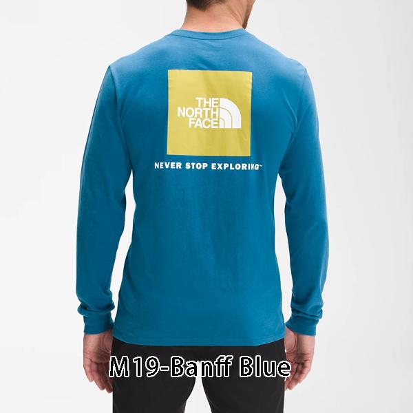 [SALE：]ザ ノースフェイス THE NORTH FACE ロンT ロングスリーブ Tシャツ メンズ ボックスロゴ Mens L/S Box Nse Tee[郵2]^NF0A4762【nf193】^｜yellow｜11