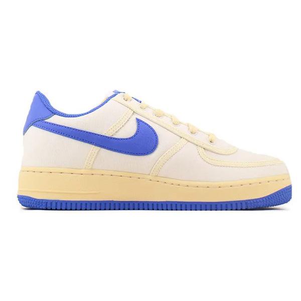 ナイキ エア フォース 1 07 LV8 レディース メンズ スニーカー SAIL/MEDIUM BLUE-PALE VANILLA AIR FORCE 1 07 LV8 FJ5440-133^【nike348】^｜yellow｜03