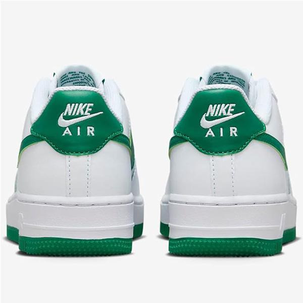 ナイキ エアフォース 1 LV8 GS エアフォース1 AF1 レディース スニーカー シューズ 靴 AIR FORCE 1 LV8 GS WHITE/MALACHITE-WHITE FV5948-103^【nike378】^｜yellow｜04