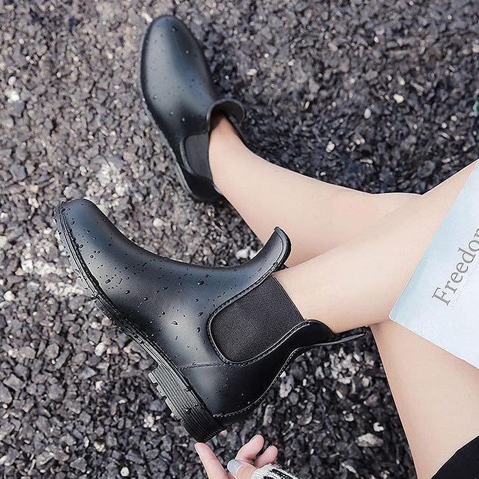 レインブーツ レディース レインシューズ メンズ サイドゴアブーツ ブーツ ショート 丈 防水 長靴 雨 23cm〜27cm ^pr007^ |  | 10