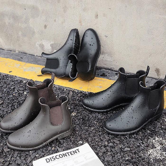 レインブーツ レディース レインシューズ メンズ サイドゴアブーツ ブーツ ショート 丈 防水 長靴 雨 23cm〜27cm ^pr007^ |  | 07