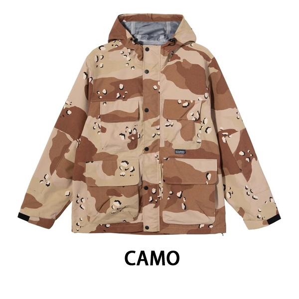 stussy camo taped field jacket