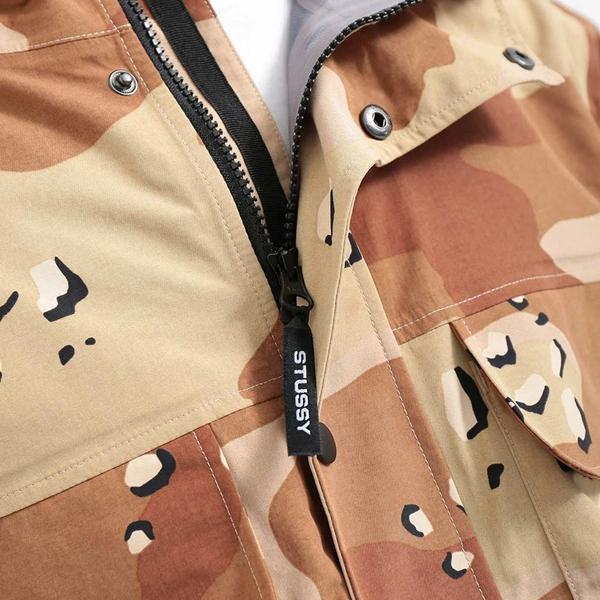 stussy camo taped field jacket