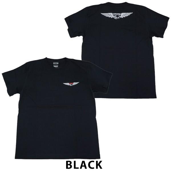 THRASHER（スラッシャー） ウィング スカル Tシャツ メンズ THRASHER